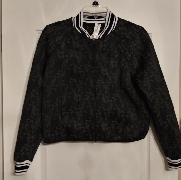 Fabletics Tia Bomber Mesh Jacket Size Medium - Picture 3 of 7